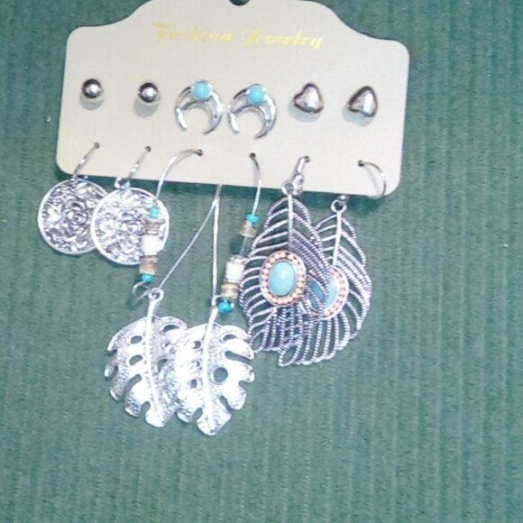 12 earring boho set - Picture 1 of 1